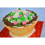 CHOCOLATE FLOWER BASKET