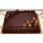 CHOCOLATE WITH STRAWBERRY CAKE