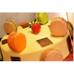 Rainbow Macaroon Gateaux