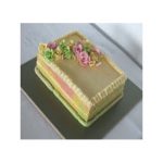RIBBON CAKE WITH ICING