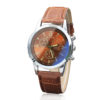 Fashion Men's Watch Faux Leather Belt Sport Quartz Hour Analog Wrist Watches - Image 2